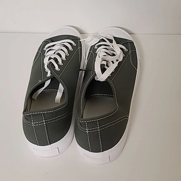 Brand new H&M Man's Essentials Canvas Sneakers Size 12 US. - Picture 2 of 6